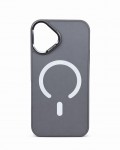 İPhone 17 Uyumlu Gri MagSafe Kılıf