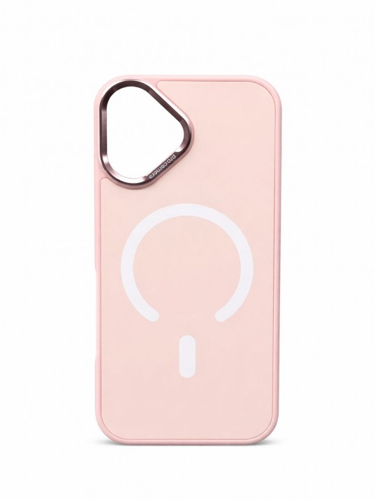 İPhone 17 Uyumlu Soft Pembe MagSafe Kılıf