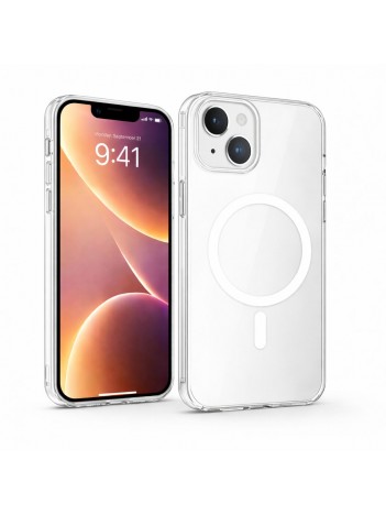 iPhone 14 Uyumlu Sararmaz Şeffaf MagSafe Animasyonlu Kılıf