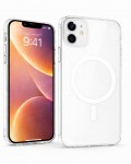 iPhone 11 Uyumlu Sararmaz Şeffaf MagSafe Animasyonlu Kılıf
