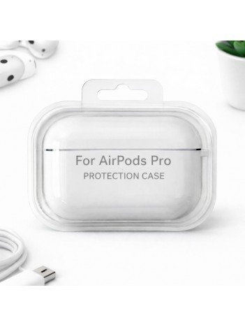 AirPods Pro Uyumlu Beyaz Silikon Koruyucu Kılıf (Darbe Emici-Çizilme Önleyici)