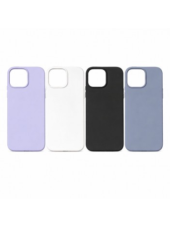 iPhone 14 Pro Max Lansman Silikon Kılıf - Beyaz