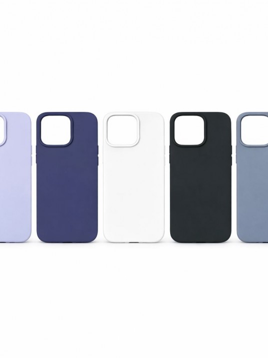 iPhone 15 Pro Lansman Silikon Kılıf - Gri