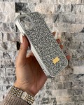 İPhone 11 Swarovski  Silver Taşlı Kılıf