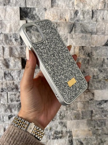 İPhone 11 Swarovski  Silver Taşlı Kılıf