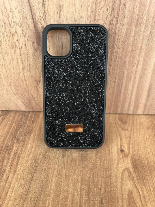 İPhone 11 Swarovski Siyah Taşlı Kılıf