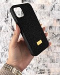 İPhone 11 Swarovski Siyah Taşlı Kılıf