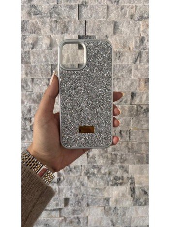 İPhone 12/12 Pro Swarovski Silver Taşlı Kılıf