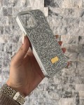 İPhone 12/12 Pro Swarovski Silver Taşlı Kılıf
