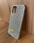 İPhone 12/12Pro Swarovski Silver Taşlı Kılıf