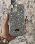 İPhone 13/14 Swarovski Silver Taşlı Kılıf