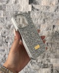 İPhone 15 Pro Swarovski Silver Taşlı Kılıf