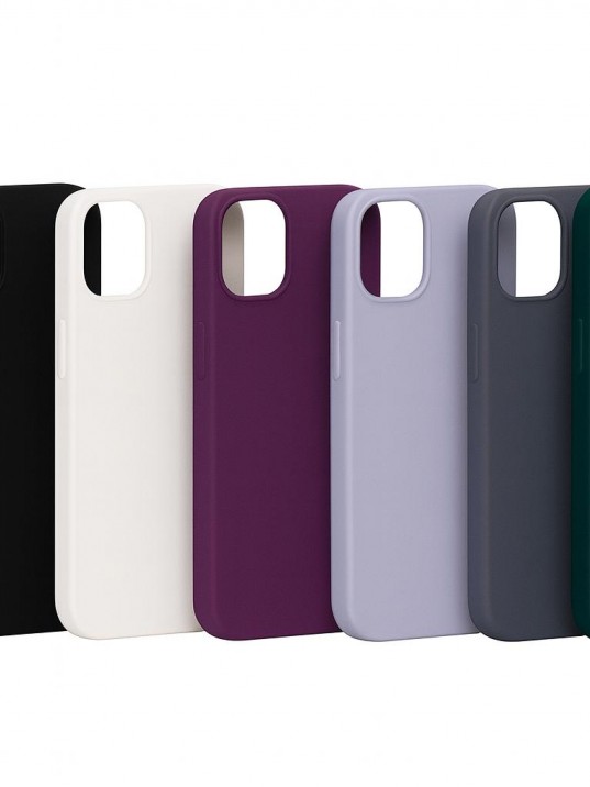 İPhone 13/14 Lansman Silikon Kılıf – Deep Purple (Koyu Mor)