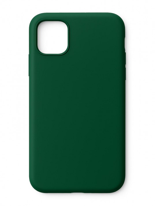 İPhone 11 Lansman Silikon Kılıf – Koyu Şişe Yeşili (Bottle Green)