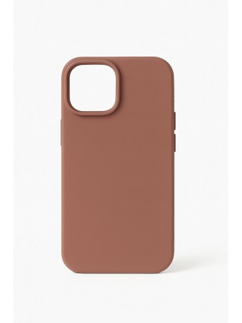 İPhone 15 Lansman Silikon Kılıf – Terracotta Kahverengi