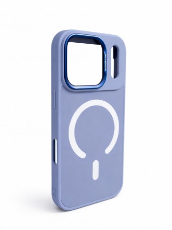 İPhone 17 Pro Uyumlu Mavi MagSafe Kılıf