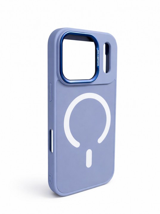 İPhone 17 Pro Uyumlu Mavi MagSafe Kılıf