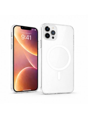 iPhone 12 Pro Uyumlu Sararmaz Şeffaf MagSafe Animasyonlu Kılıf