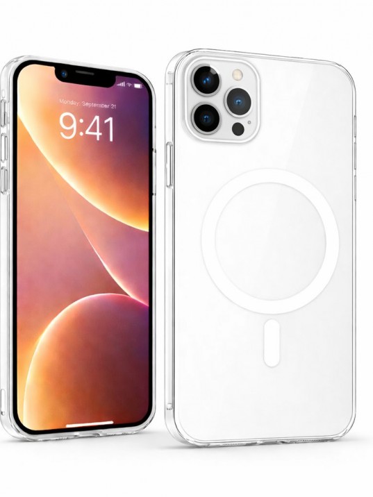 iPhone 12 Pro Uyumlu Sararmaz Şeffaf MagSafe Animasyonlu Kılıf iPhone 12 Pro Uyumlu Sararmaz Şeffaf MagSafe Animasyonlu Kılıf