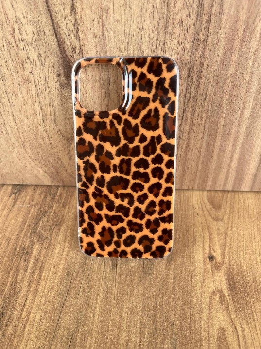 İPhone 13/14 Uyumlu Leopar Desenli Kılıf