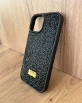 İPhone 13/14 Swarovski SiyahTaşlı Kılıf