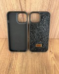 İPhone 13/14 Swarovski SiyahTaşlı Kılıf