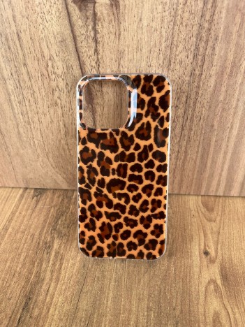 İPhone 15 Pro Uyumlu Leopar Desenli Kılıf