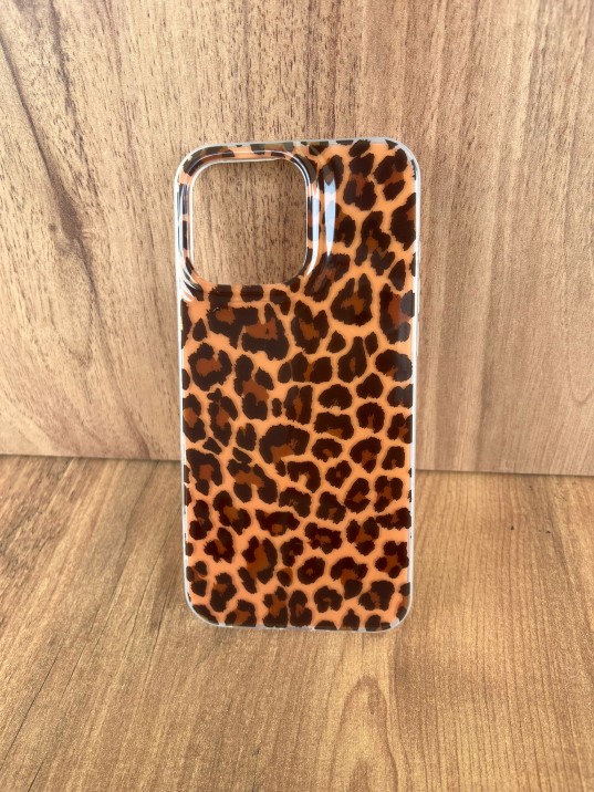 İPhone 16 Promax Uyumlu Leopar Desenli Kılıf