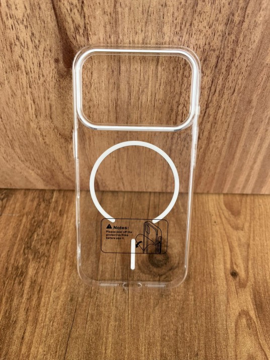 İPhone 17 Pro Uyumlu Şeffaf MagSafe Kılıf – Sararma Karşıtı, Ultra İnce