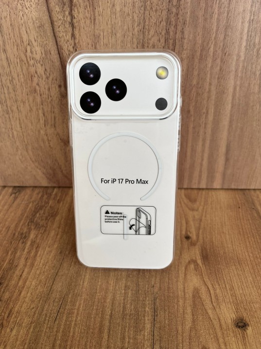 İPhone 17 Promax Uyumlu Şeffaf MagSafe Kılıf – Sararma Karşıtı, Ultra İnce