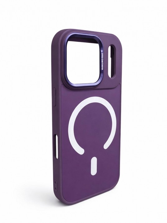İPhone 17 Pro Uyumlu Derin Mor MagSafe Kılıf