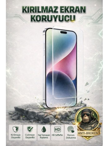 iPhone 17 Air Premium Kırılmaz Cam Ekran Koruyucu (9H)