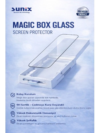 iPhone 12 Pro Premium Kendinden Aparatlı Cam Ekran Koruyucu