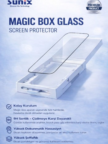 iPhone 11 Premium Kendinden Aparatlı Cam Ekran Koruyucu