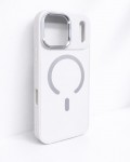 İPhone 17 Pro Max Uyumlu Beyaz MagSafe Kılıf