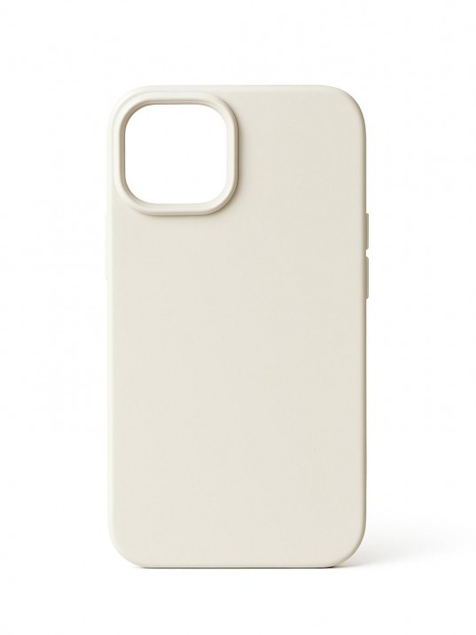 İPhone 15 Lansman Silikon Kılıf – Ivory Krem