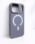 İPhone 17 Pro Max Uyumlu Gri MagSafe Kılıf