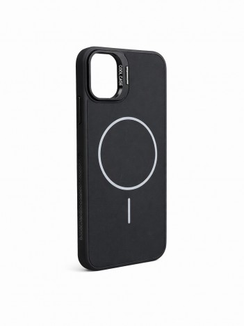 IPhone 11 Uyumlu Siyah MagSafe Standlı Kılıf