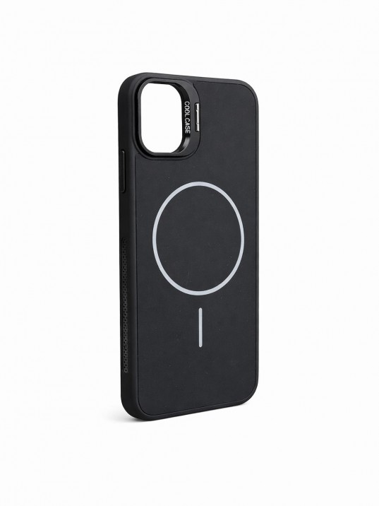 IPhone 11 Uyumlu Siyah MagSafe Standlı Kılıf