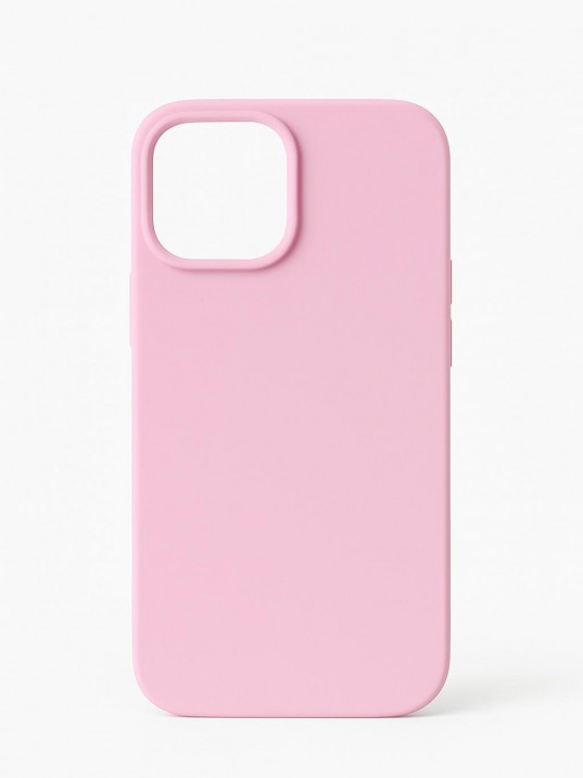 İPhone 15 Lansman Silikon Kılıf – Soft Pembe