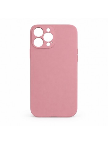 iPhone 13 Pro Max Lansman Silikon Kılıf - Soft Pembe