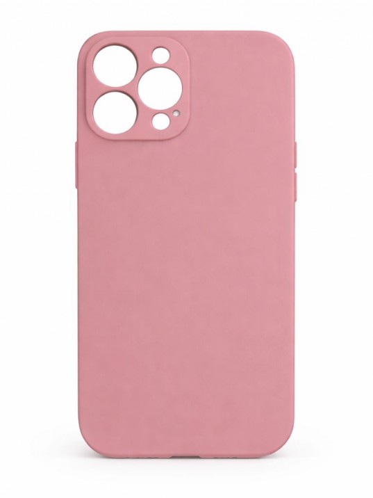 iPhone 13 Pro Max Lansman Silikon Kılıf - Soft Pembe