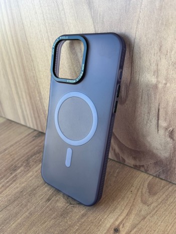 IPhone 16 Pro Max Uyumlu Buzlu Kum Kahvesi MagSafe Kılıf – Lens Çerçeveli, Premium Koruma