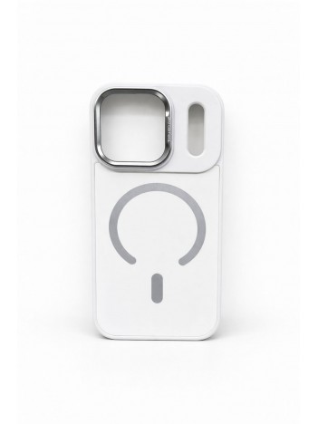 İPhone 17 Pro Uyumlu Saf Beyaz MagSafe Kılıf