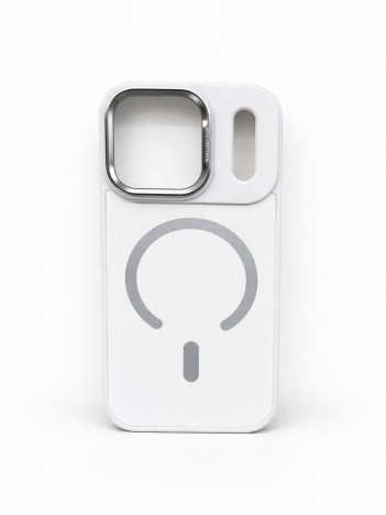 İPhone 17 Pro Uyumlu Saf Beyaz MagSafe Kılıf