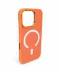 İPhone 16 Pro Max Uyumlu Turuncu MagSafe Kılıf