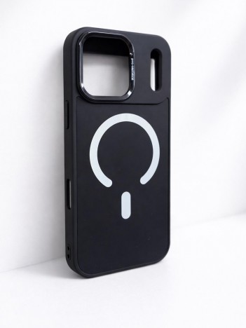 İPhone 17 Pro Max Uyumlu Siyah MagSafe Kılıf