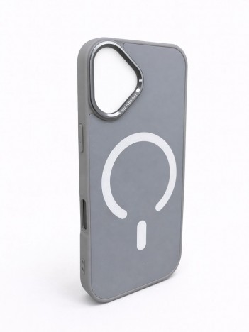 İPhone 17 Uyumlu Gri MagSafe Kılıf