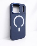 İPhone 17 Pro Max Uyumlu Lacivert MagSafe Kılıf