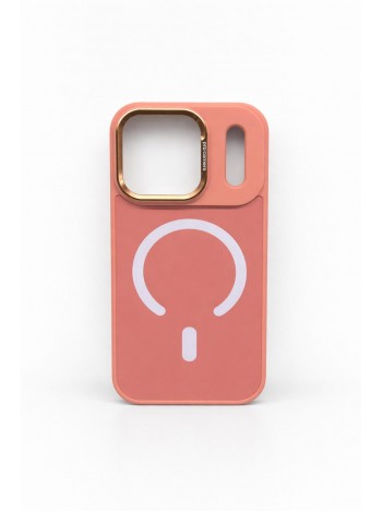 İPhone 17 Pro Uyumlu Turuncu MagSafe Kılıf